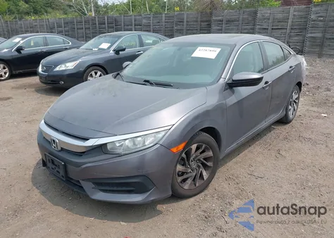 2016 Honda Civic Ex из США, поврежденный, VIN 19XFC2F79GE220952